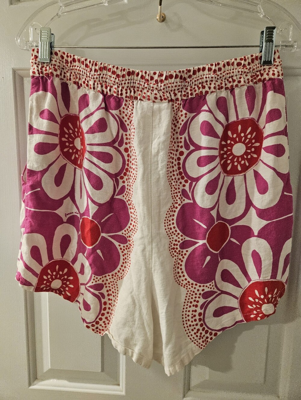 Farm Rio Maia Floral Print Shorts L - Picture 5 of 7